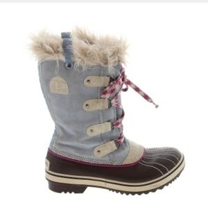 Sorel Joan of artic girls suede winter waterproof